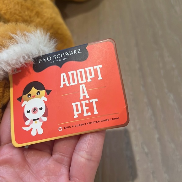 *UNAVAILABLE* FAO Schwarz Adopt A Pet Tiger - Picture 3 of 5